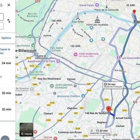 Parking Et Acces A Pied Rer B Et Metro Ligne 4